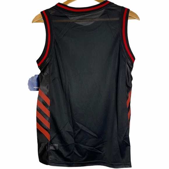 Star Wars Dark Side Imperials Darth Vader Jersey Small S Black Red Mesh Empire - Picture 2 of 11